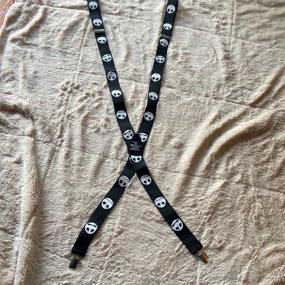 The nightmare before Christmas jack Skellington suspenders